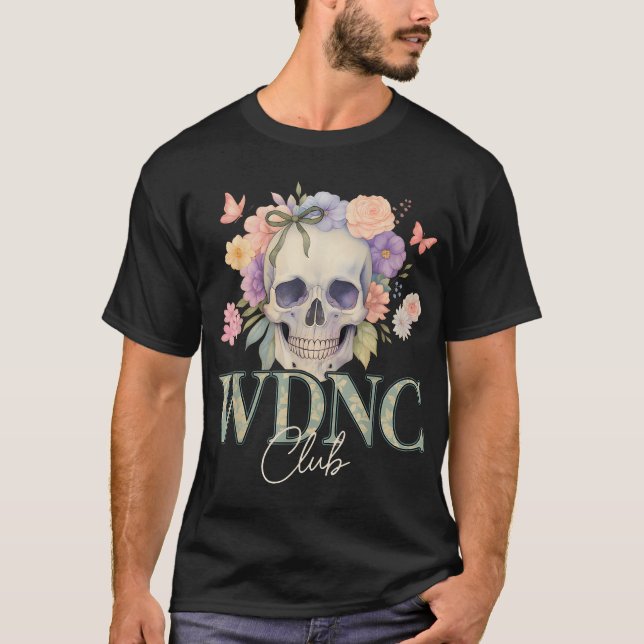 Blumenschmuckstil T-Shirt (Vorderseite)