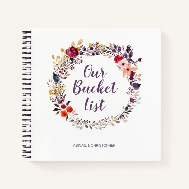 Blumenschrei - das Keepsake-Journal unserer Buckel Notizbuch (Vorderseite)