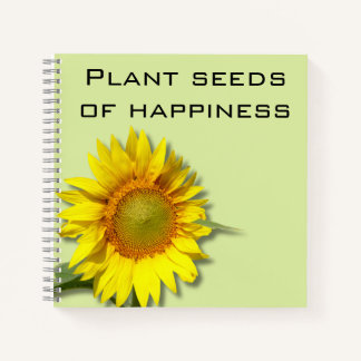 Blumenschrift Notizbuch