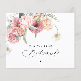 Blumenschrift wird meine Bridesmaid sein