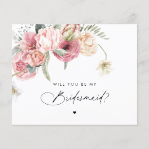 Blumenschrift wird meine Bridesmaid sein