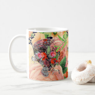 Blumenschull-Design Kaffeetasse