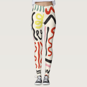Blumenschüssel: Square Paisley Ornament Leggings
