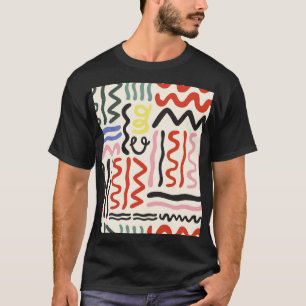 Blumenschüssel: Square Paisley Ornament T-Shirt