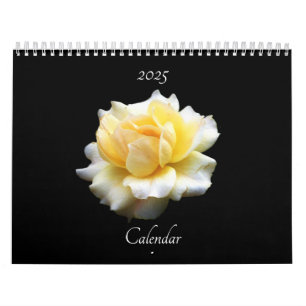 Blumenschwarz-Kalender 2025 Kalender