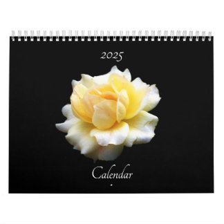 Blumenschwarz-Kalender 2025 Kalender