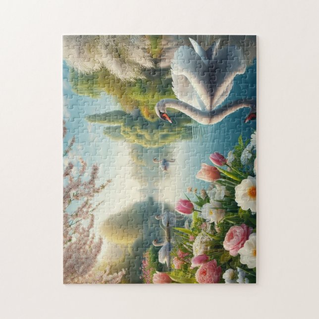 Blumenschwingenkunst (Vertikal)