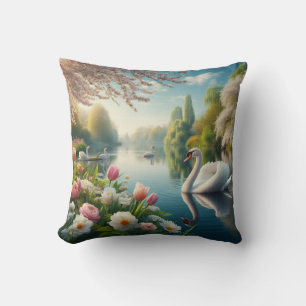 Blumenschwingenkunst Kissen