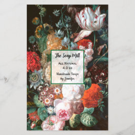 Blumenseifenwrapping Paper 5.5"x8.5 Flyer