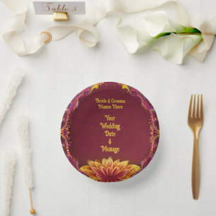 BlumenSinfonie: Hochzeitsszenario-Sammlung Pappteller