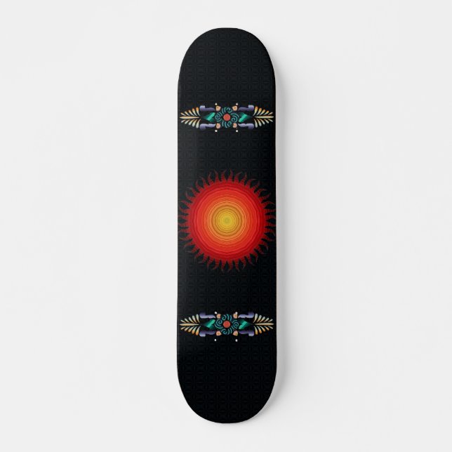 Blumenskateboard Skateboard (Vorne)