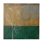 Blumenskizze mit Wildblume und Pflanze Fliese<br><div class="desc">In diesem Gemälde von Jennifer Goldberger ist viel los. Eine Blumenskizze beherbergt die Bühne im Zentrum,  kleine Bäume bilden den Hintergrund. Fans von Eugene Delacroix und Edward Hopper können gewollt,  dieses Stück zu kaufen!</div>