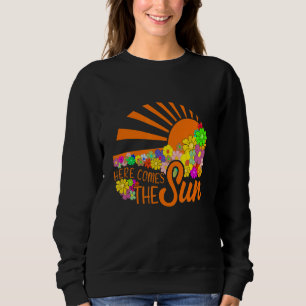 Blumensommer hier kommt der sonnige, lebendige Col Sweatshirt