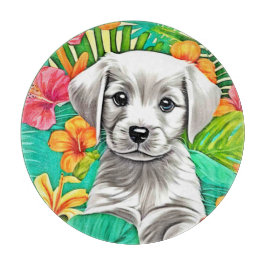 Blumenspielkunst Schneidebrett