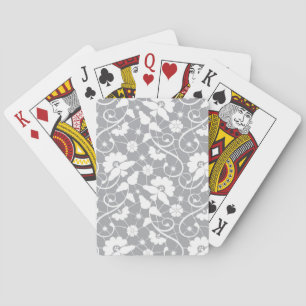 Blumenspitze-Muster Spielkarten