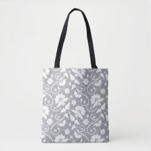 Blumenspitze-Muster Tasche