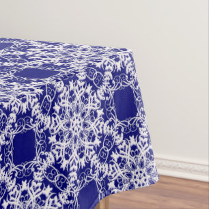 Blumenspitzemuster Tischdecke