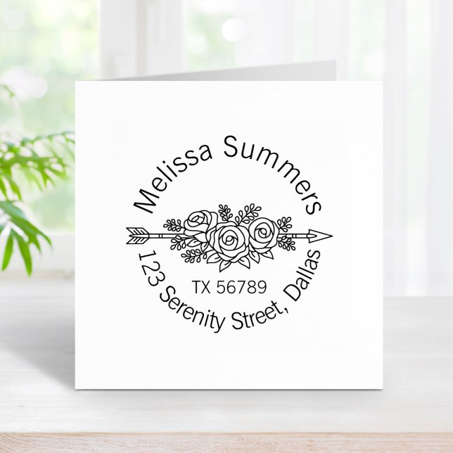 Blumenstamm, Rose-Blume Gummistempel (Von Creator hochgeladen)