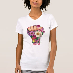 Blumenstärke-Shirt T-Shirt