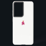 Blumenstil, ArtyClick Crimson, Light Gold Samsung Galaxy Hülle<br><div class="desc">TelefonCase</div>