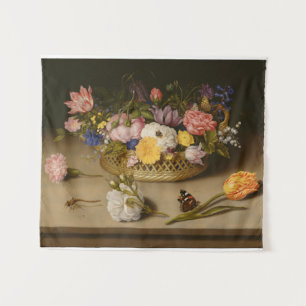 Blumenstillleben Ambrosius Bosschaert Wandteppich