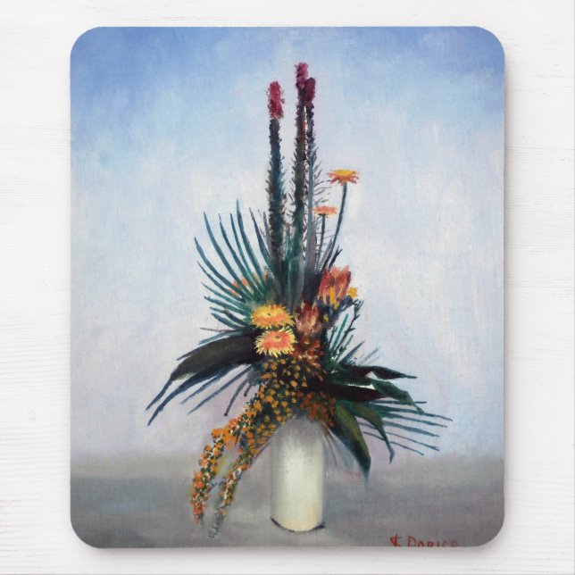Blumenstillleben Mousepad (Vorne)