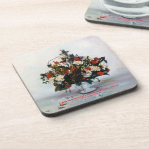 Blumenstillleben/Stillleben mit Blumen Getränkeuntersetzer