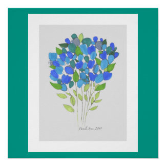 Blumenstrauß #02 20" x 20" Perfect Poster