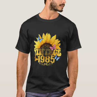 Blumenstrauß 40.00 Uhr Hippie Retro Groovy T-Shirt