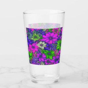 Blumenstrauß Abstrakt #55 Glas