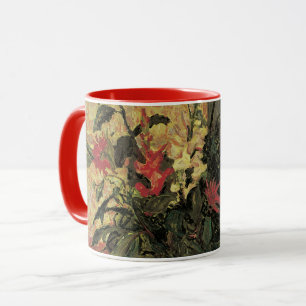 Blumenstrauß am Fenster von Maxine Maufra Tasse