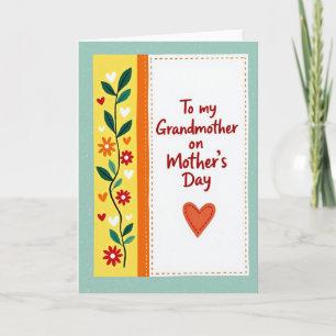 Blumenstrauß an meine Oma Karte
