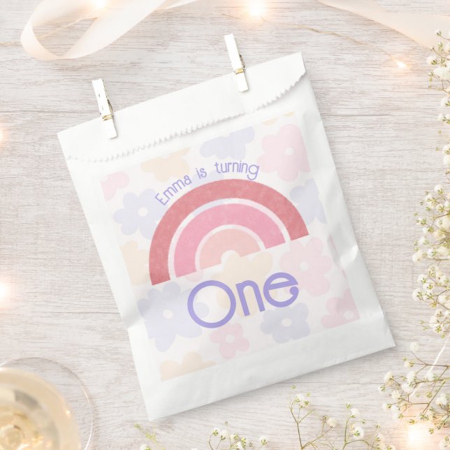 Blumenstrauß Birthday Geschenktütchen (Ausgeschnitten)