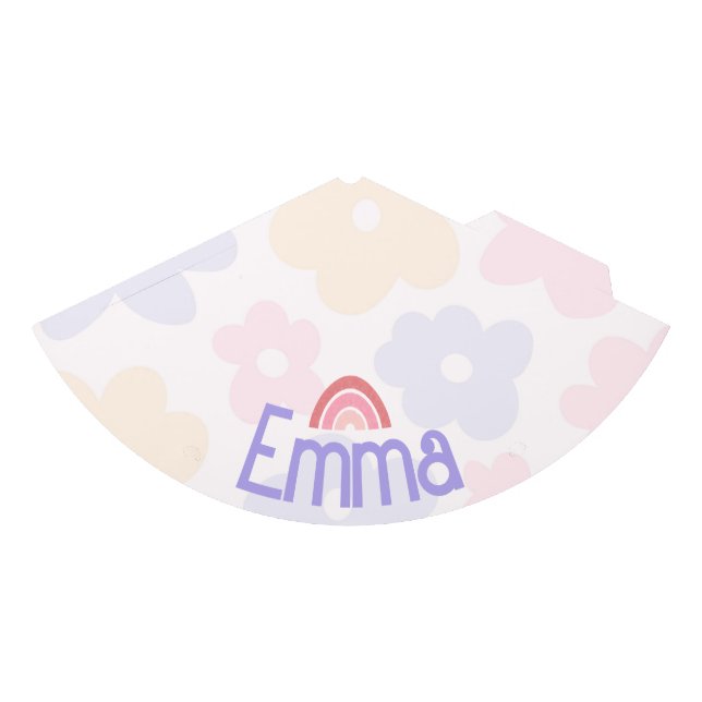 Blumenstrauß Birthday Partyhütchen (Vorderseite)