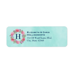 Blumenstrauß Blume Aquarell Rosa und Lila
