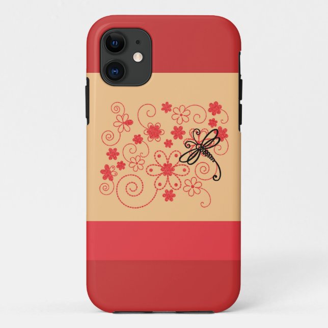 Blumenstrauß Case-Mate iPhone Hülle (Rückseite)