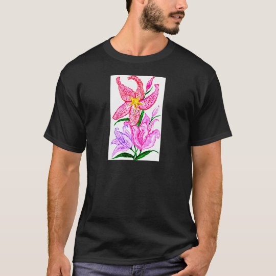 Blumenstrauß der Lilien-Blumen T-Shirt