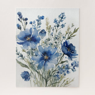 Blumenstrauß Elegante Aquarellmalerei