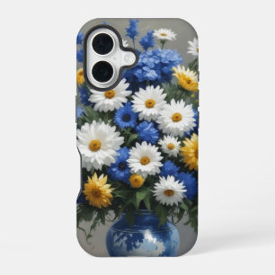 Blumenstrauß Elegante Aquarellmalerei iPhone 16 Hülle