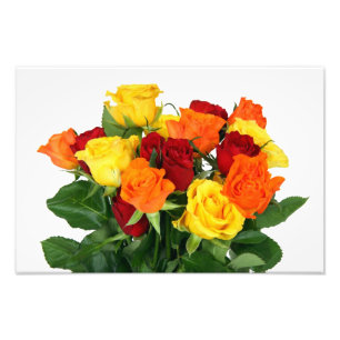 Blumenstrauß Fotodruck