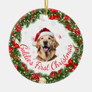 Blumenstrauß für Haustiere Keramik Ornament