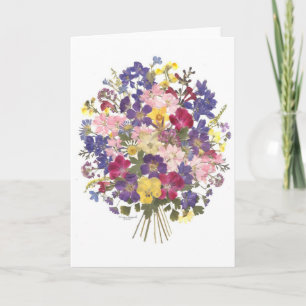 Blumenstrauß für jeden Anlass Karte