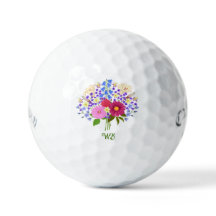 Blumenstrauß Golfbälle