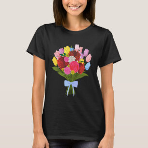 Blumenstrauß Halloween-Kostüm passend mit Biene T-Shirt