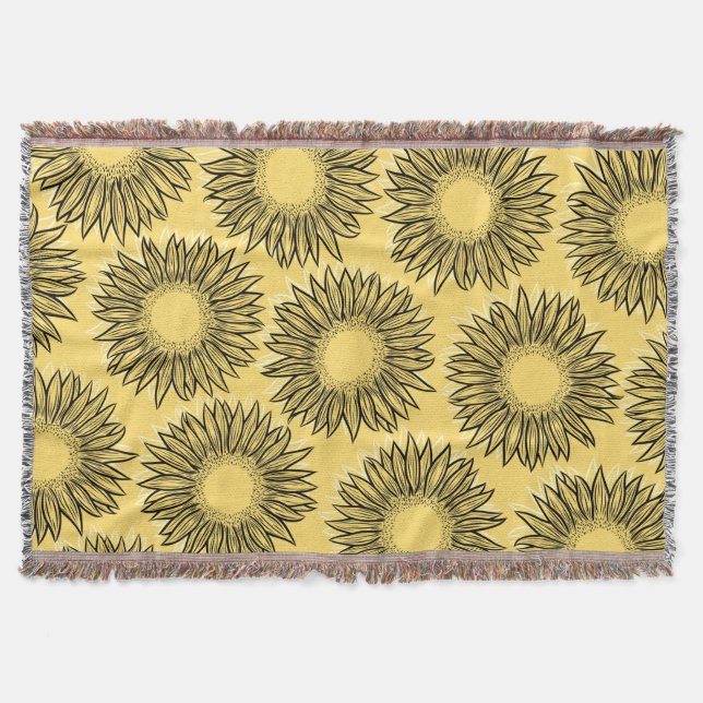 Blumenstrauß-Hängematte Decke (Vorderseite)