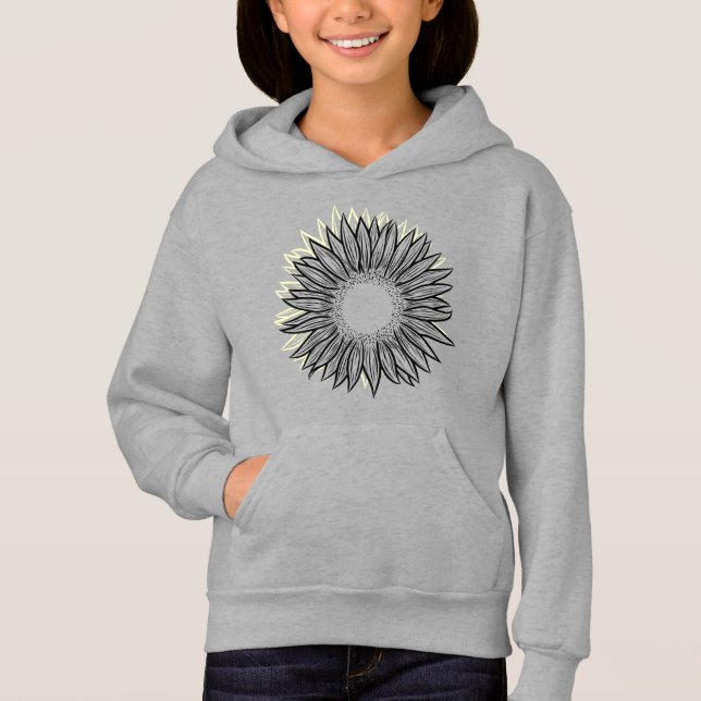 Blumenstrauß-Hängematte Hoodie (Vorderseite)