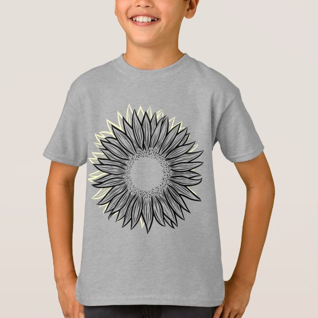 Blumenstrauß-Hängematte T-Shirt (Vorderseite)