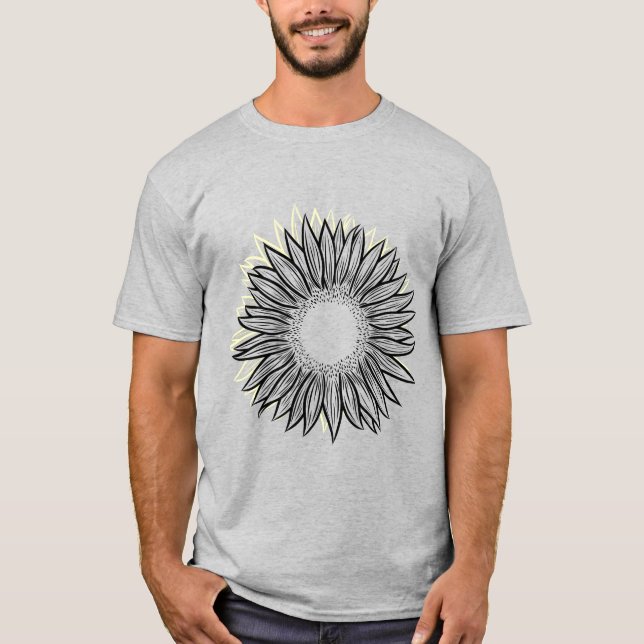 Blumenstrauß-Hängematte T-Shirt (Vorderseite)