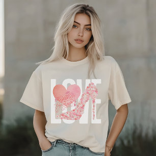 Blumenstrauß, Herzdesign, zusammen für immer T T-Shirt