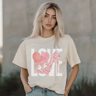 Blumenstrauß, Herzdesign, zusammen für immer T T-Shirt